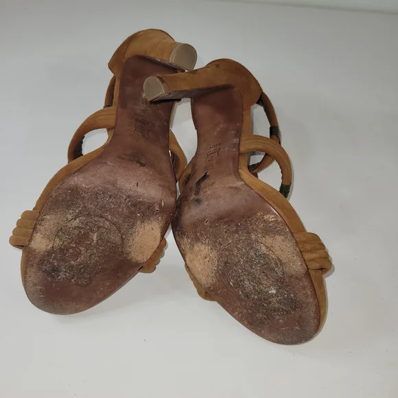 Bundle Of 5 Lamb Tory Burch Brian Atwood Elegant Heels Women Shoes Size 10 - Picture 9 of 16